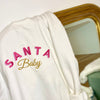 Santa Baby Sweatshirt White